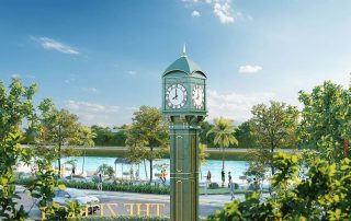 The Zurich tái hiện những đặc trưng kiến trúc rất riêng của thành phố Zurich, Thụy Sĩ.