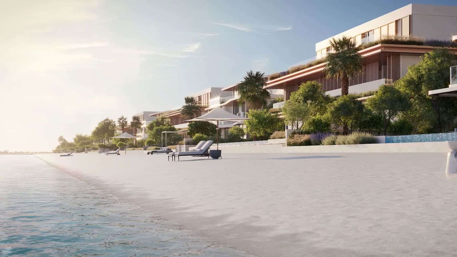 Biệt thự siêu sang với bãi tắm biển riêng sau nhà tại Palm Jebel Ali (Dubai) đang tạo ra cơn sốt trong giới tỷ phú toàn cầu.