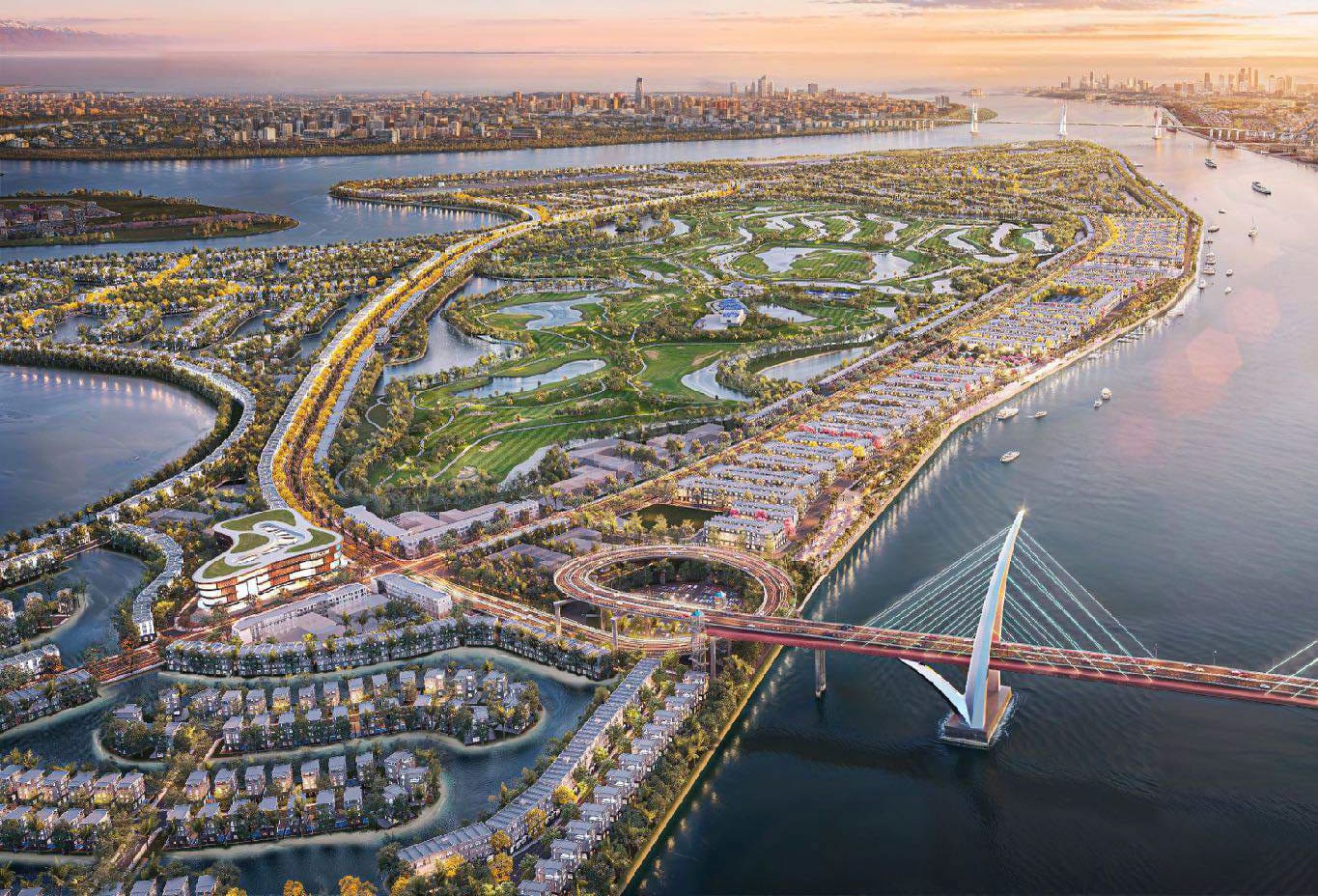 Vinhomes Royal Island, đô thị đảo đầu tiên giữa trung tâm thành phố.
