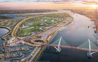 Vinhomes Royal Island sẽ là thành phố đảo hoàng gia đáng sống hàng đầu khu vực.
