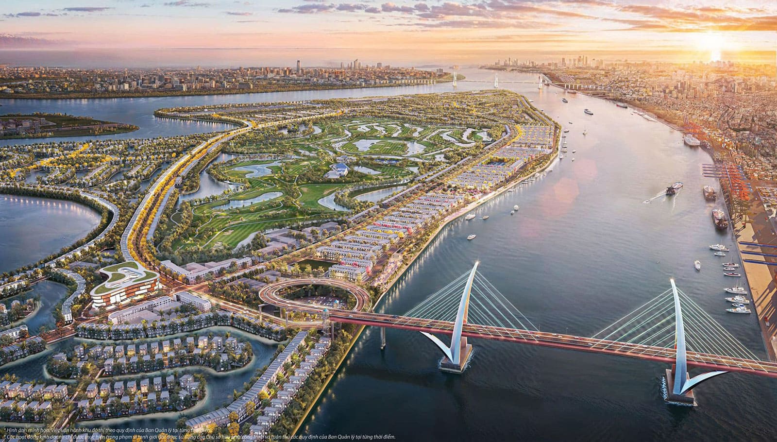 Vinhomes Royal Island sẽ là thành phố đảo hoàng gia đáng sống hàng đầu khu vực.