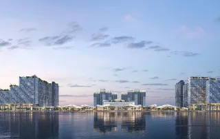 Kiến trúc hiện đại của Blanca City - biểu tượng mới tại thành phố biển Vũng Tàu.