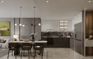 LUMIÈRE Midtown - không gian sống tinh tế giữa trung tâm phồn hoa với nội thất sang trọng và tiện ích đẳng cấp.