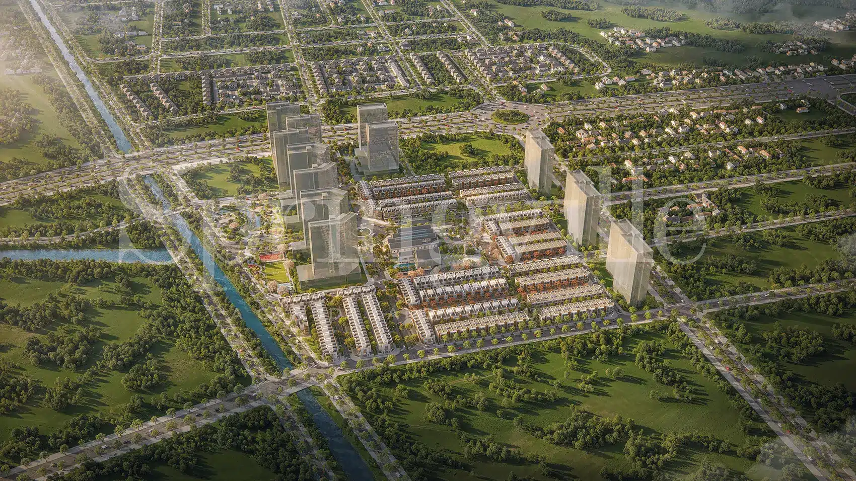 Spring Ville: Khu đô thị hiện đại hài hòa giữa thiên nhiên, tiện ích và văn hóa bản địa.